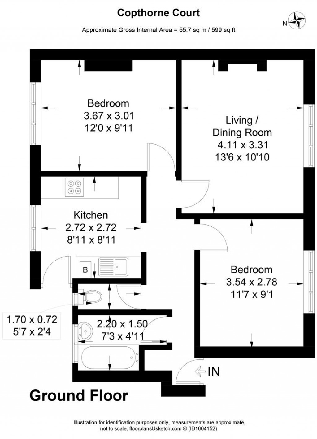 Floorplans For Oakhill Road, Sutton