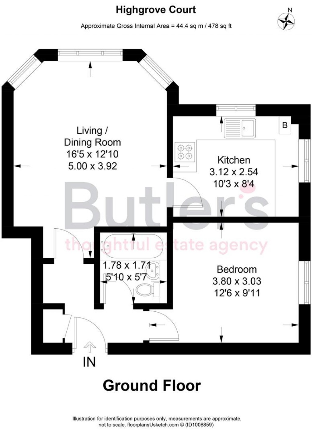 Floorplans For Landseer Road, Sutton