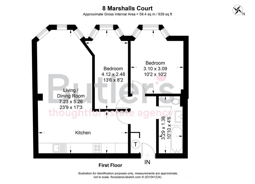 Floorplans For Marshalls Road, Sutton
