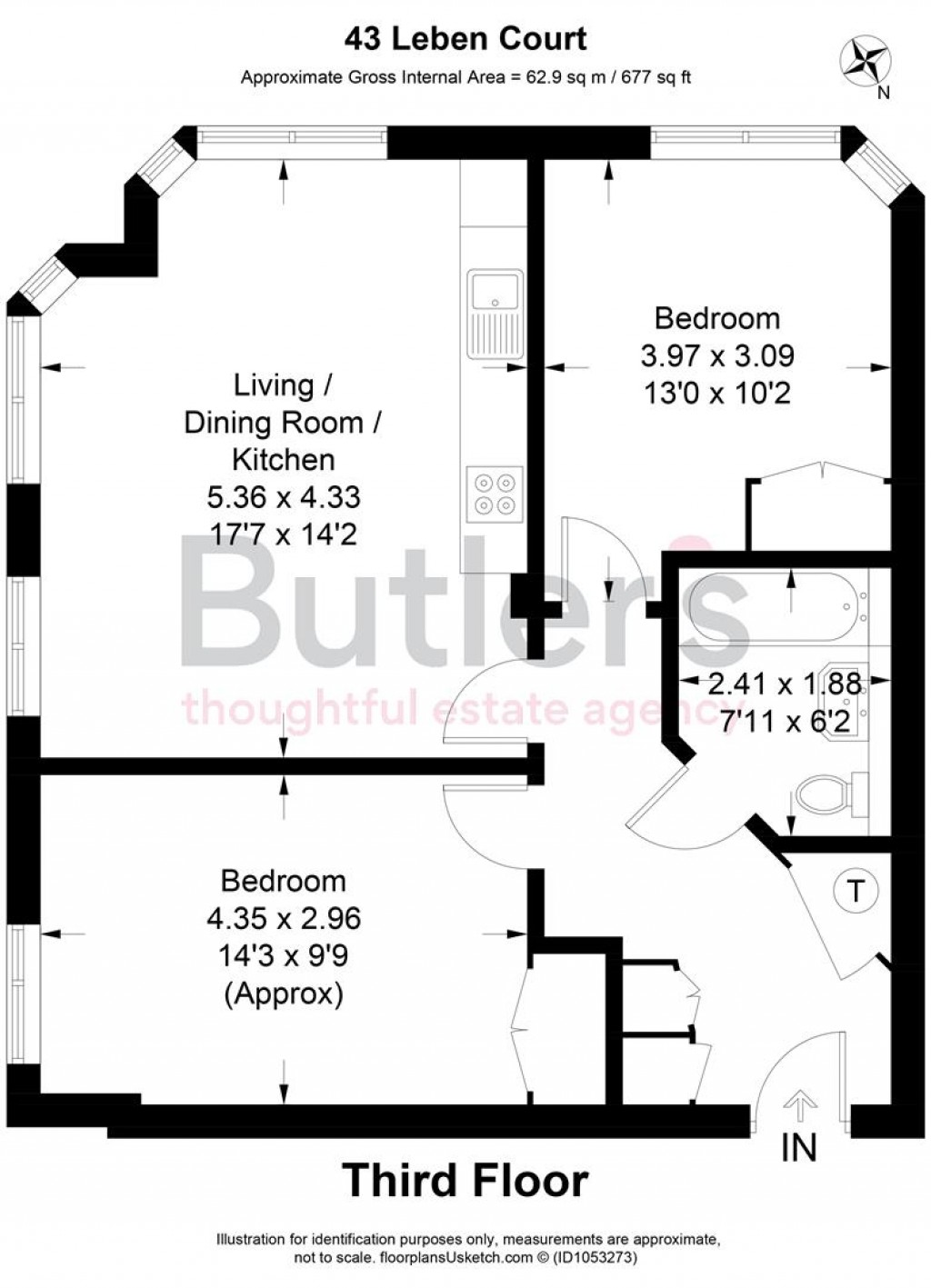 Floorplans For Sutton Court Road, Sutton