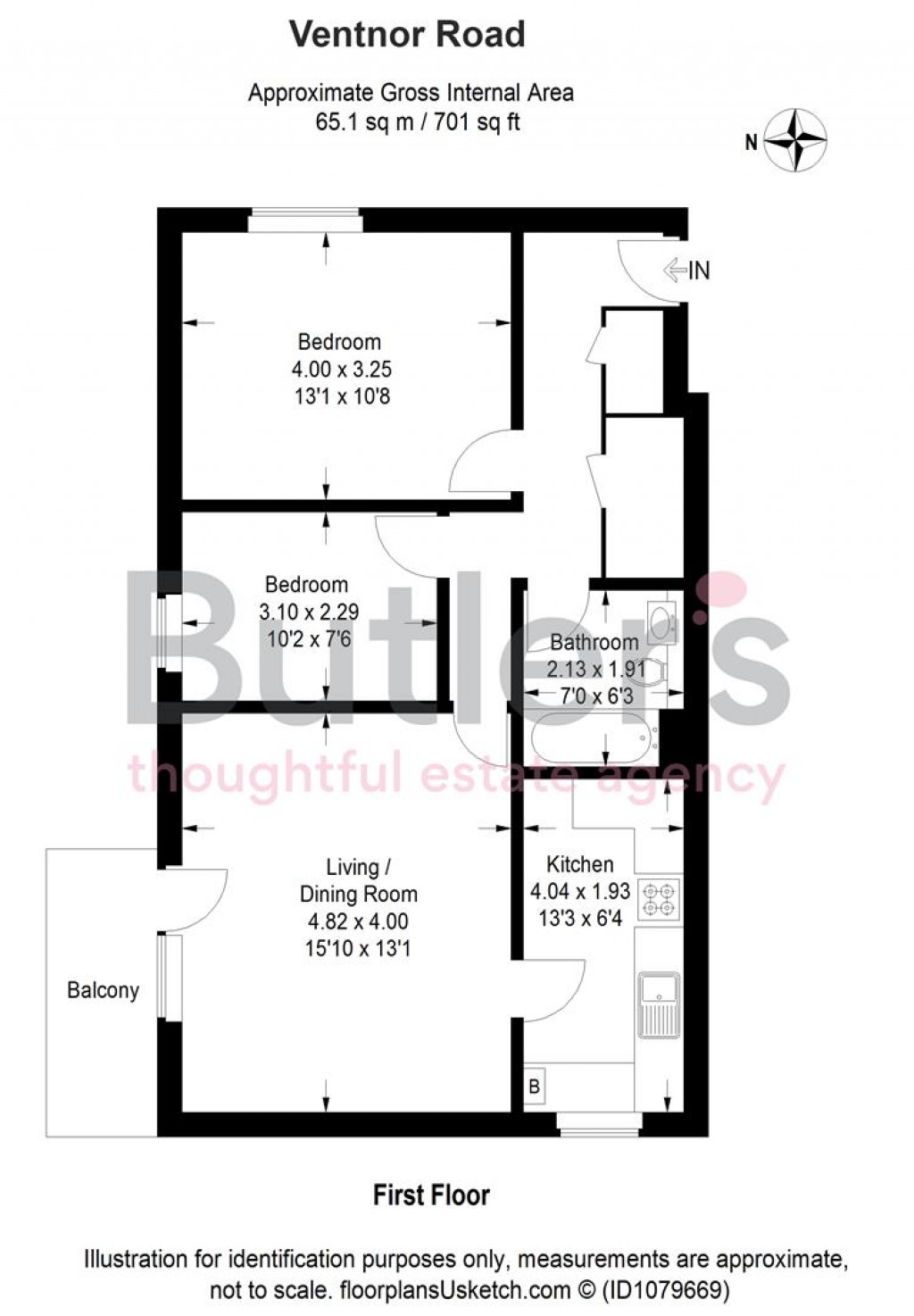 Floorplans For Ventnor Road, Sutton