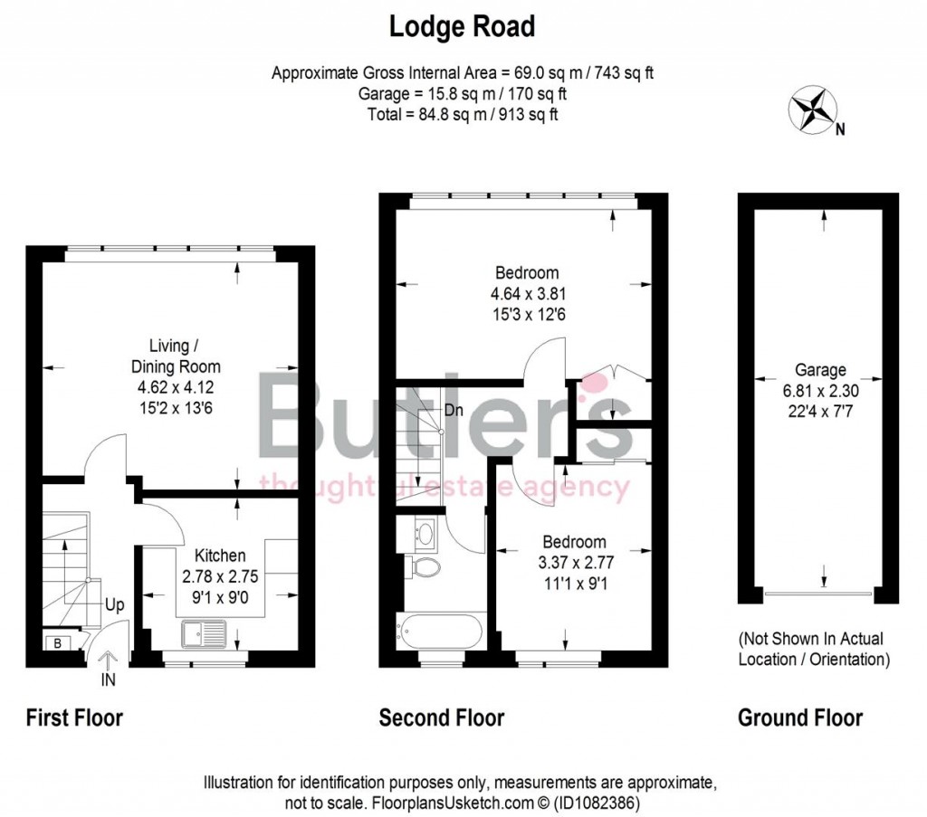Floorplans For Lodge Road, Wallington