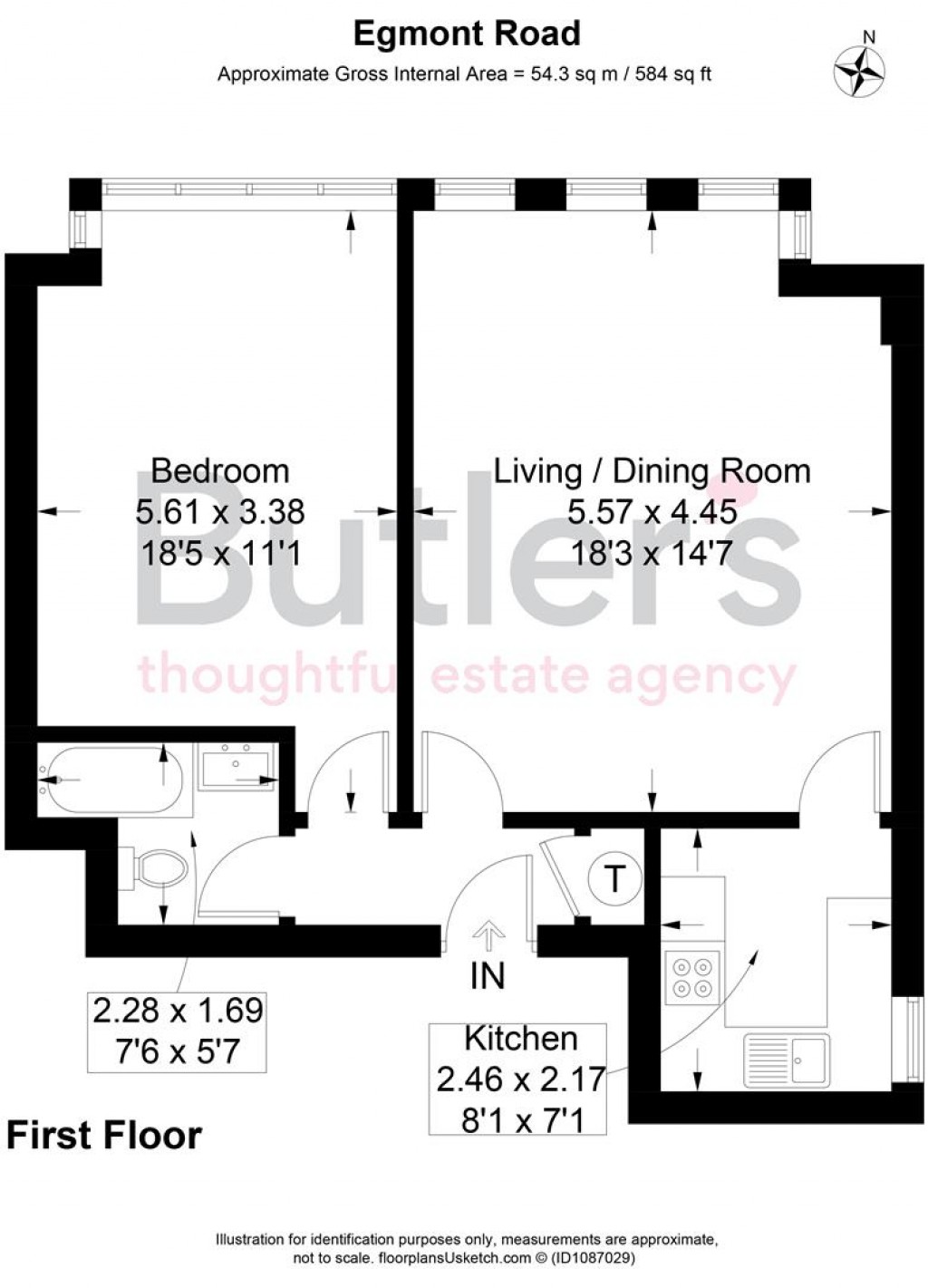 Floorplans For 4, 64-66 Egmont Road, Sutton