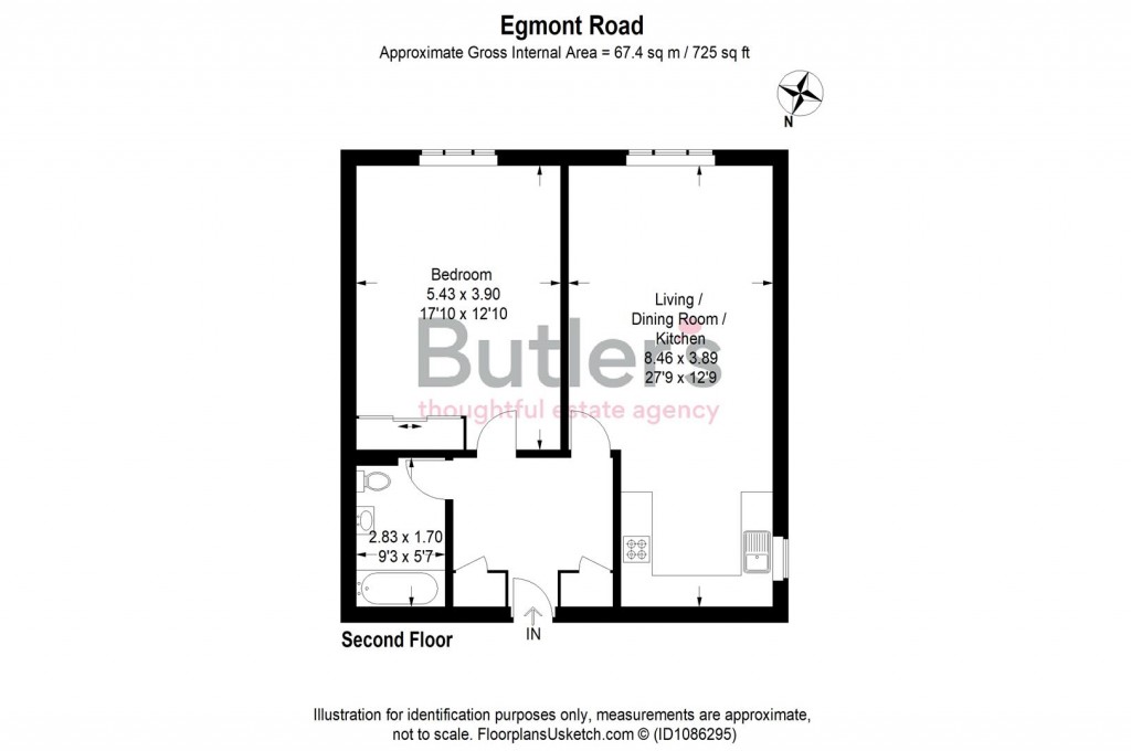 Floorplans For 64-66 Egmont Road, Sutton