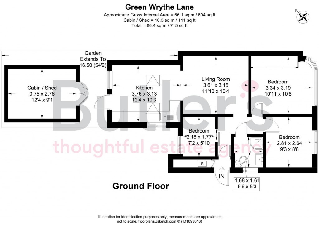 Floorplans For Green Wrythe Lane, Carshalton