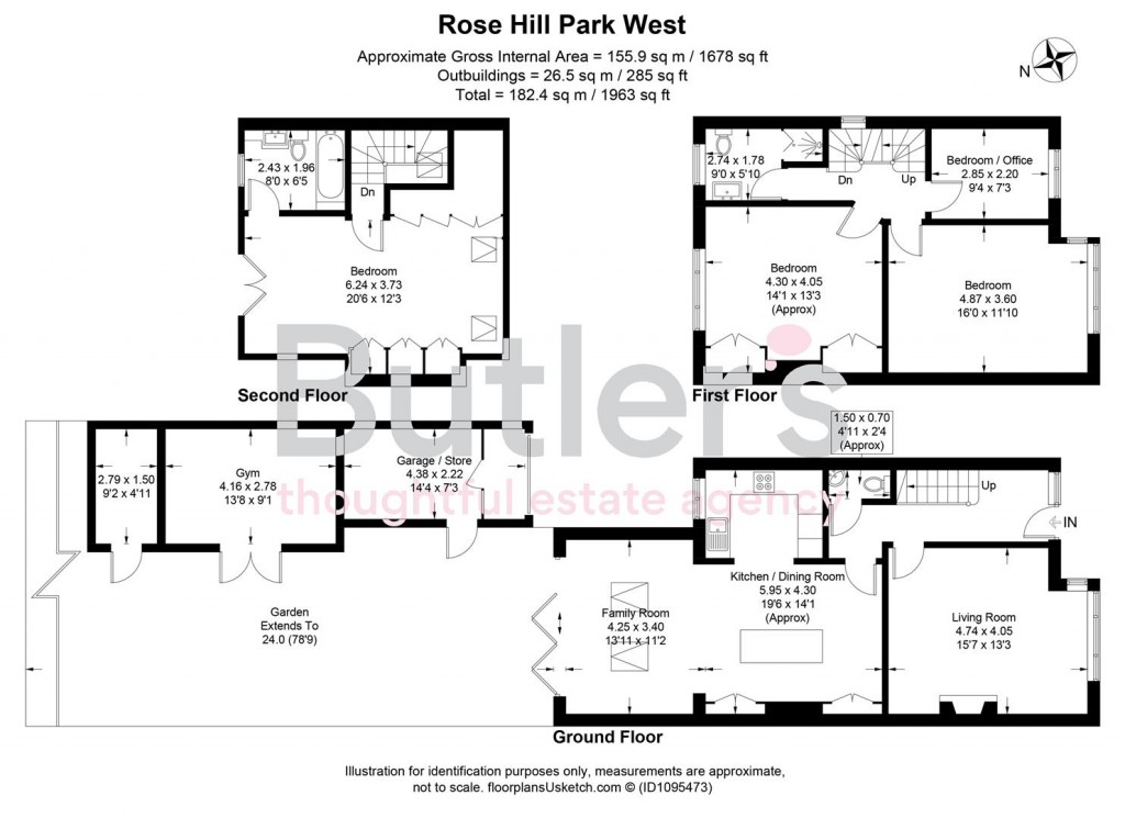 Floorplans For Rose Hill Park West, Sutton