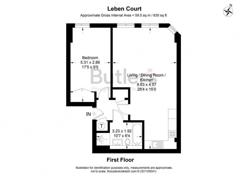 Floorplans For Sutton Court Road, Sutton