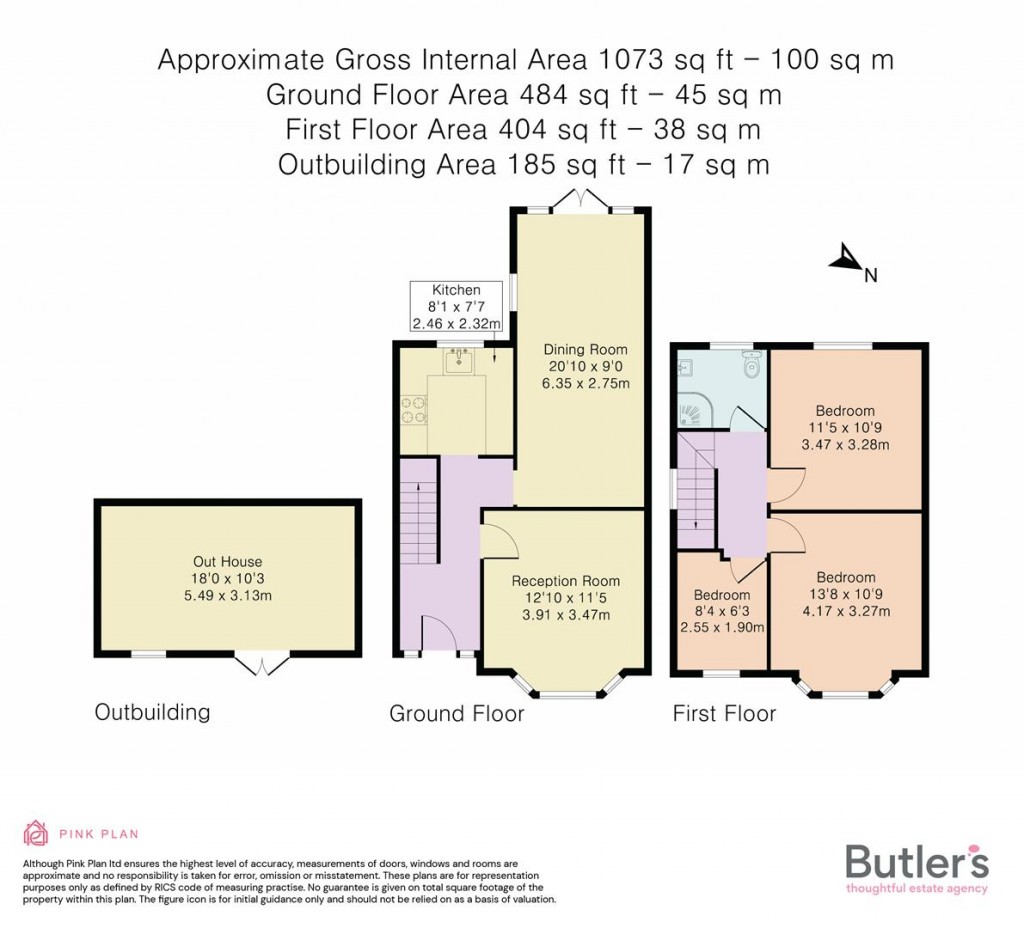 Floorplans For Gander Green Lane, Cheam, Sutton