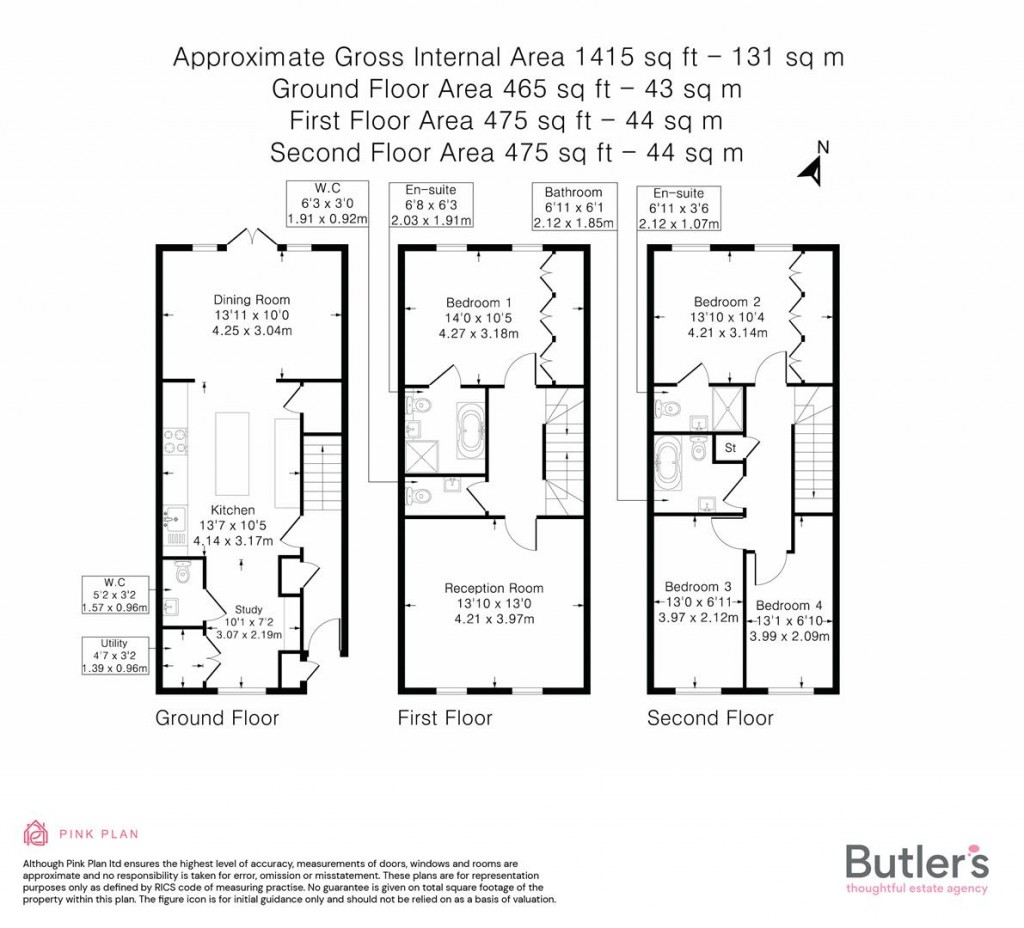 Floorplans For Kingswood Drive, Sutton