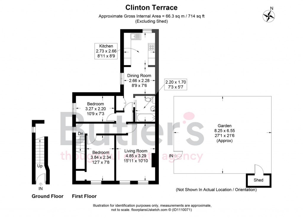 Floorplans For Manor Lane, Sutton