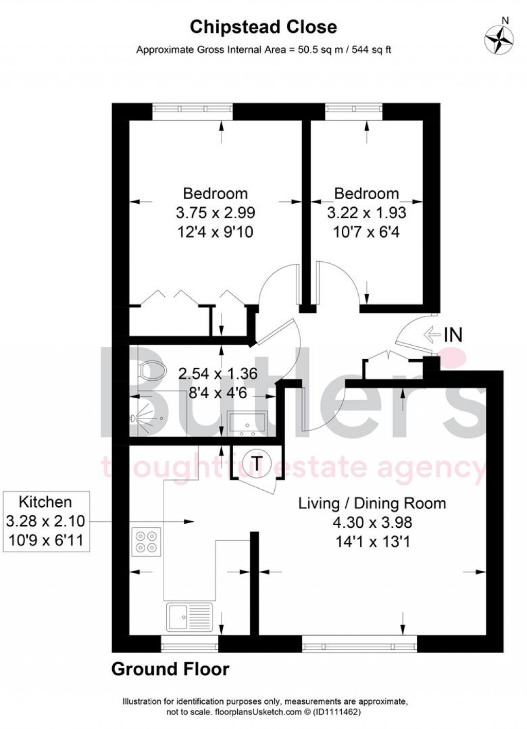 Floorplans For Chipstead Close, Sutton