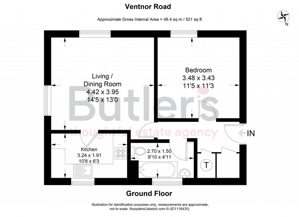 Floorplans For Ventnor Road, Sutton