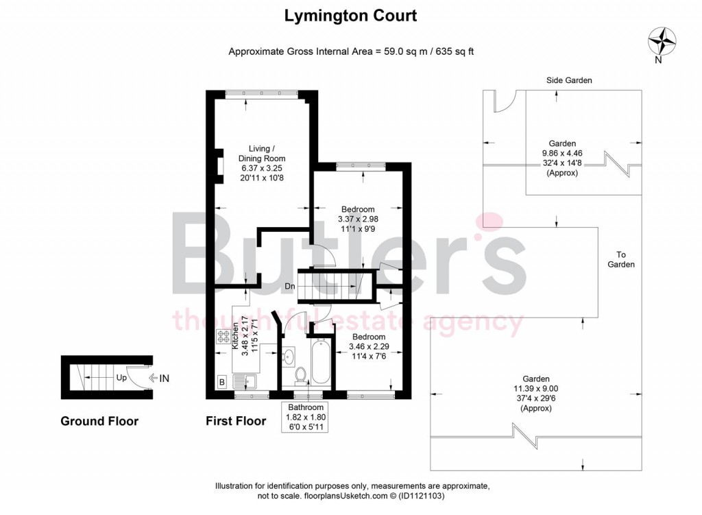 Floorplans For All Saints Road, Sutton