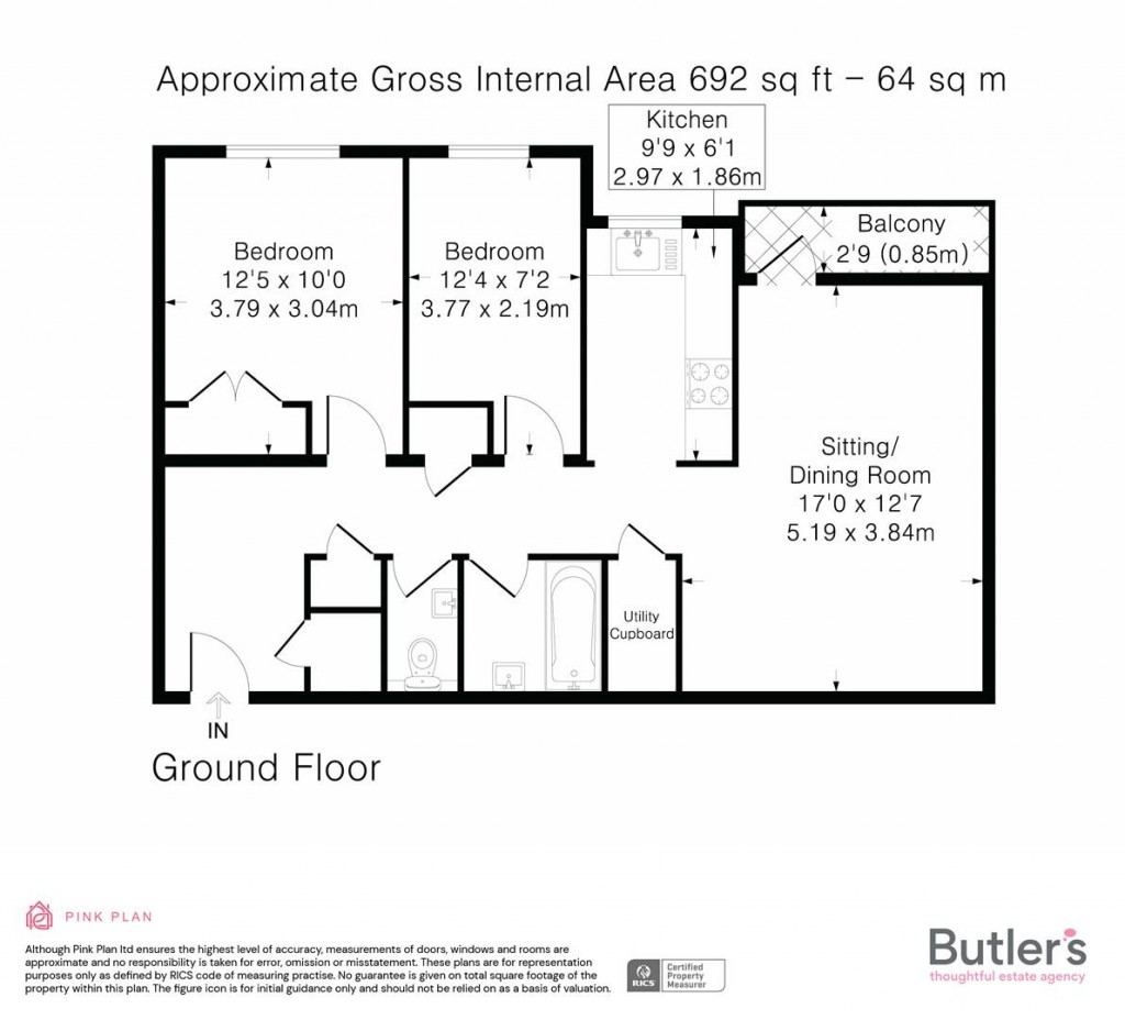 Floorplans For Eaton Road, Sutton