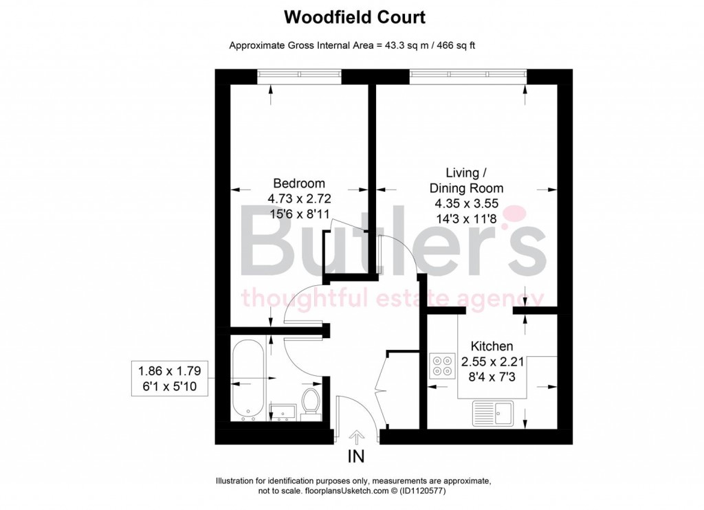 Floorplans For Benhill Wood Road, Sutton