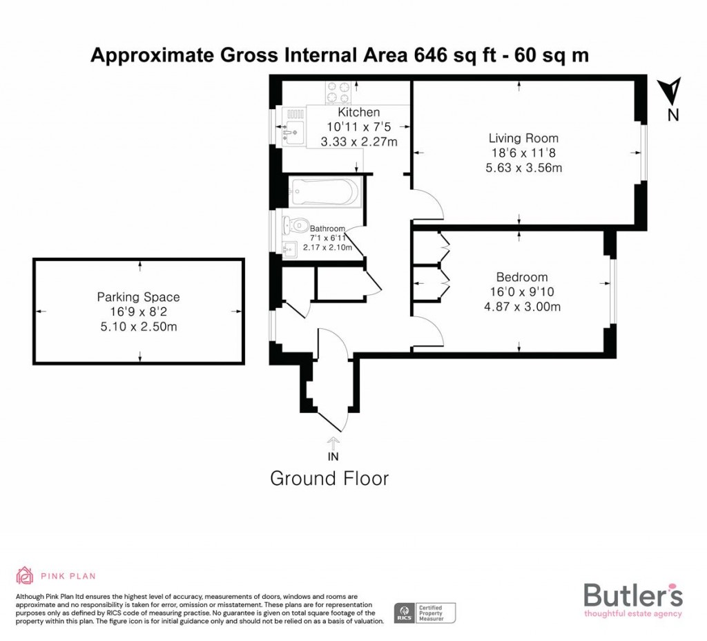 Floorplans For 39 Grange Road, Sutton