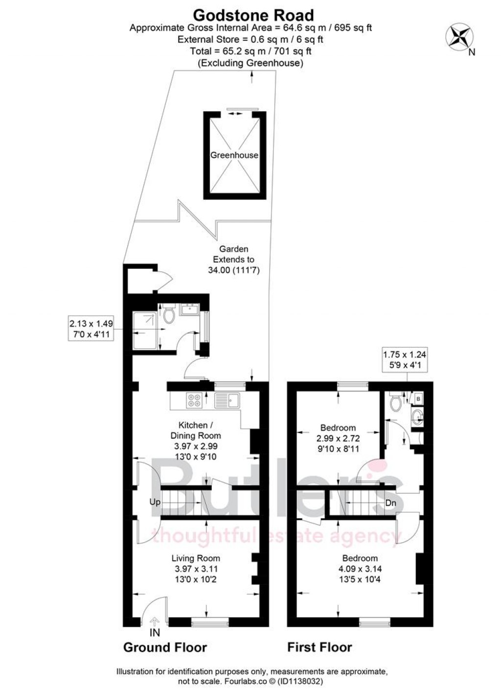 Floorplans For Godstone Road, Whyteleafe