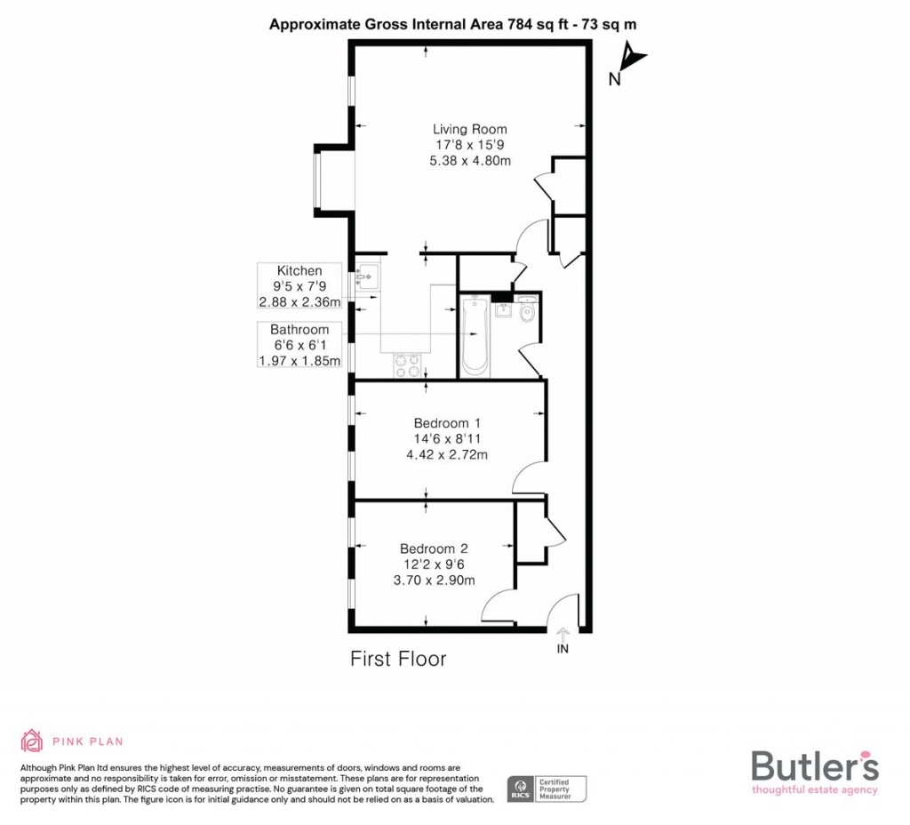 Floorplans For Harcourt Road, Wallington