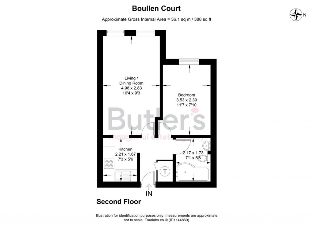 Floorplans For Brunswick Road, Sutton