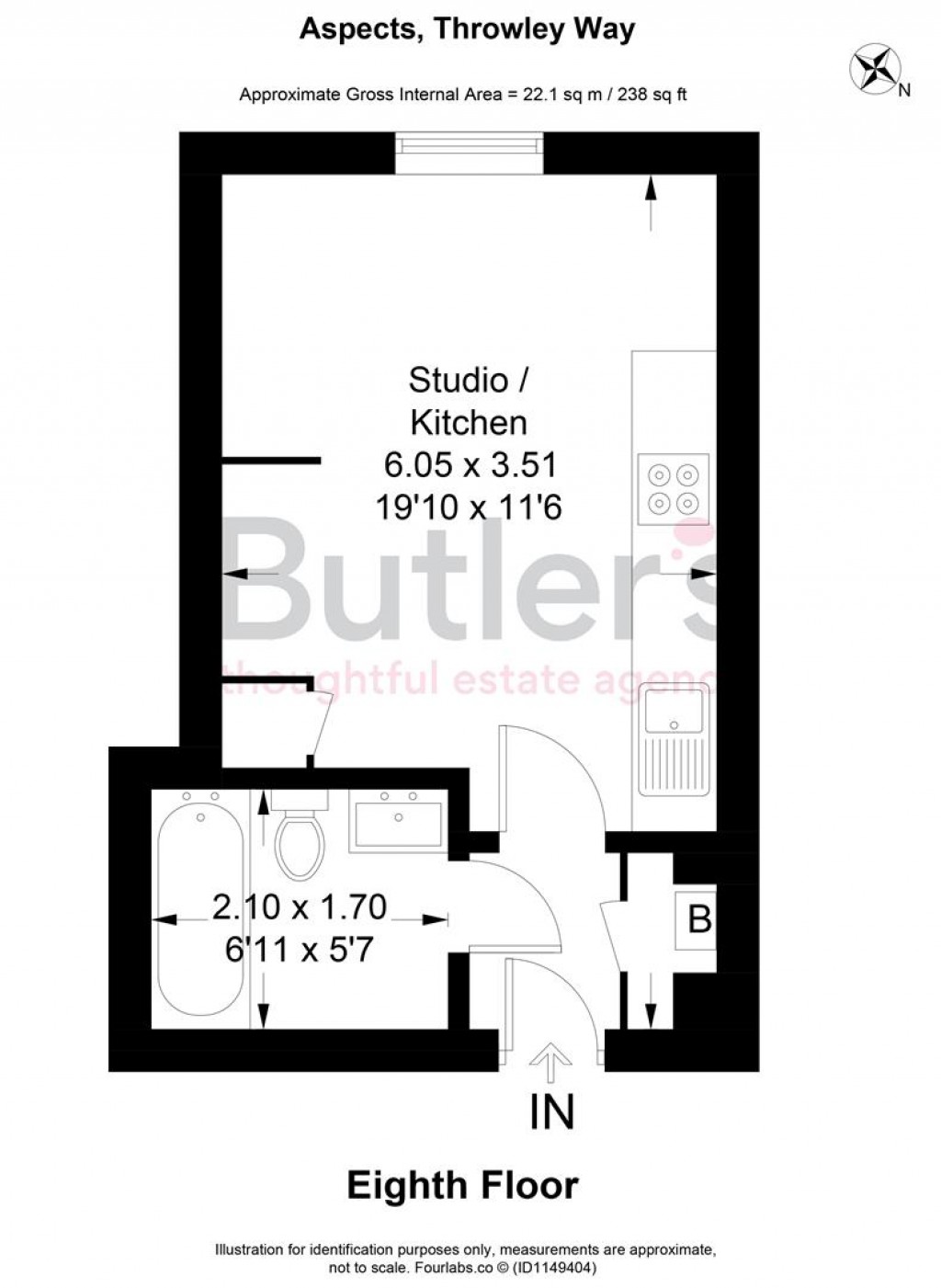 Floorplans For Throwley Way, Sutton