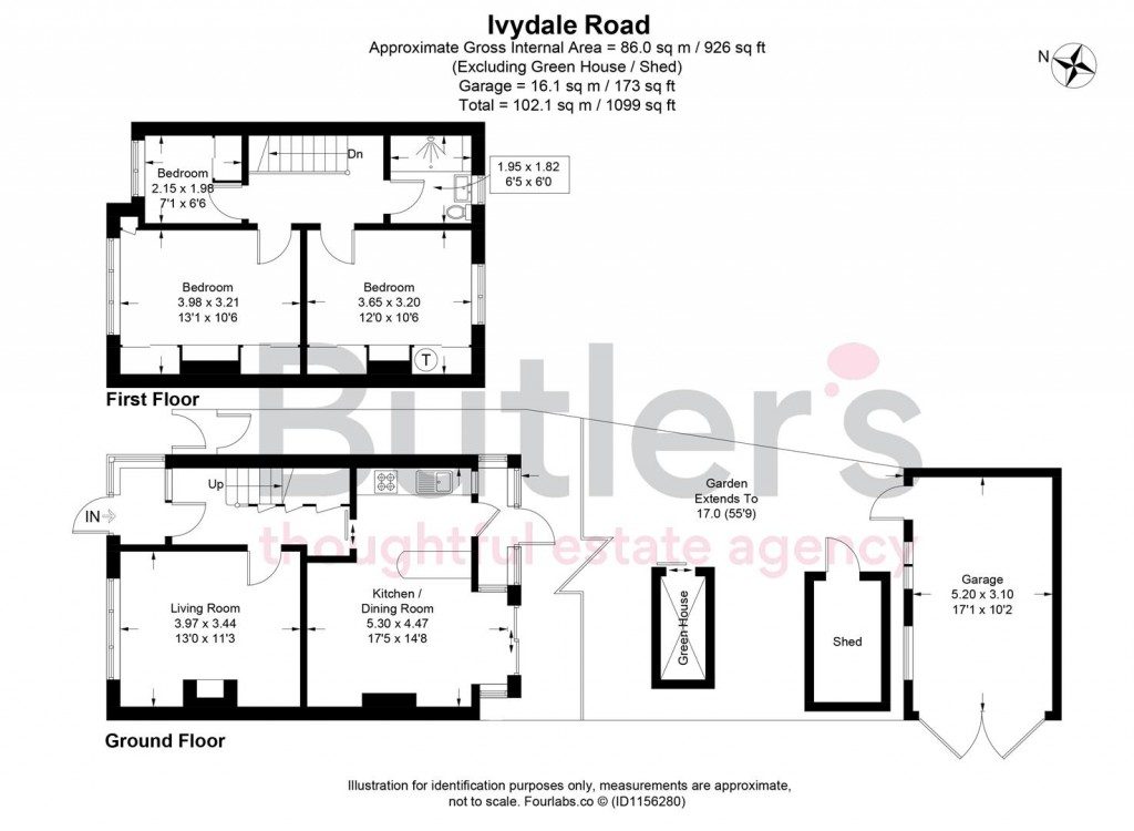 Floorplans For Ivydale Road, Carshalton