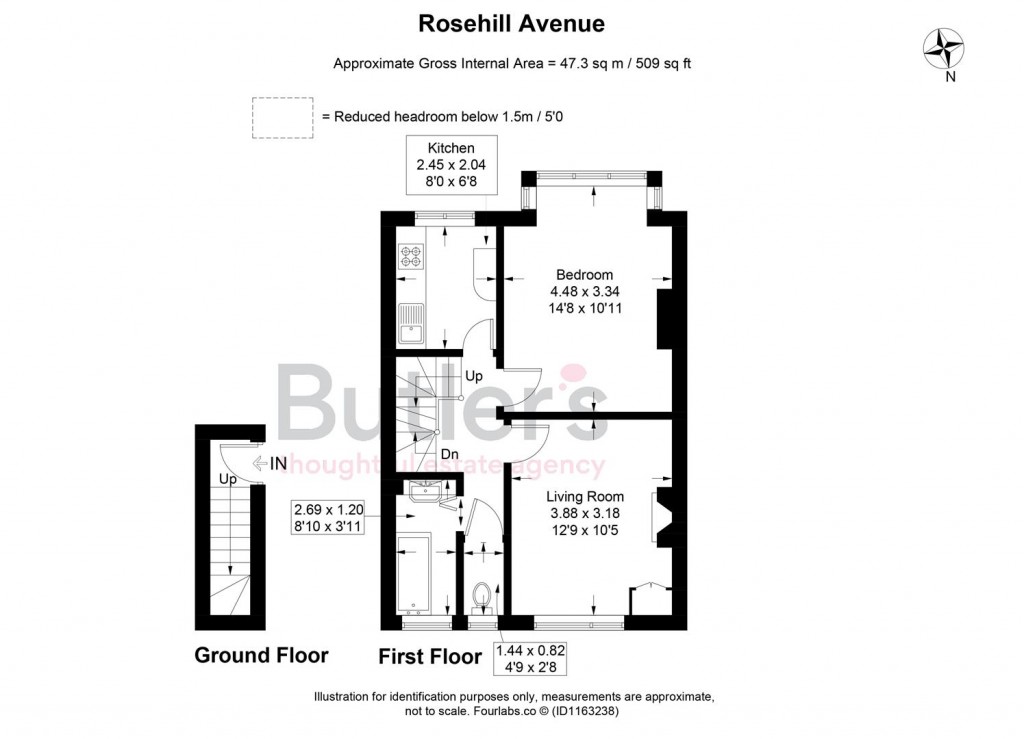 Floorplans For Rosehill Avenue, Sutton