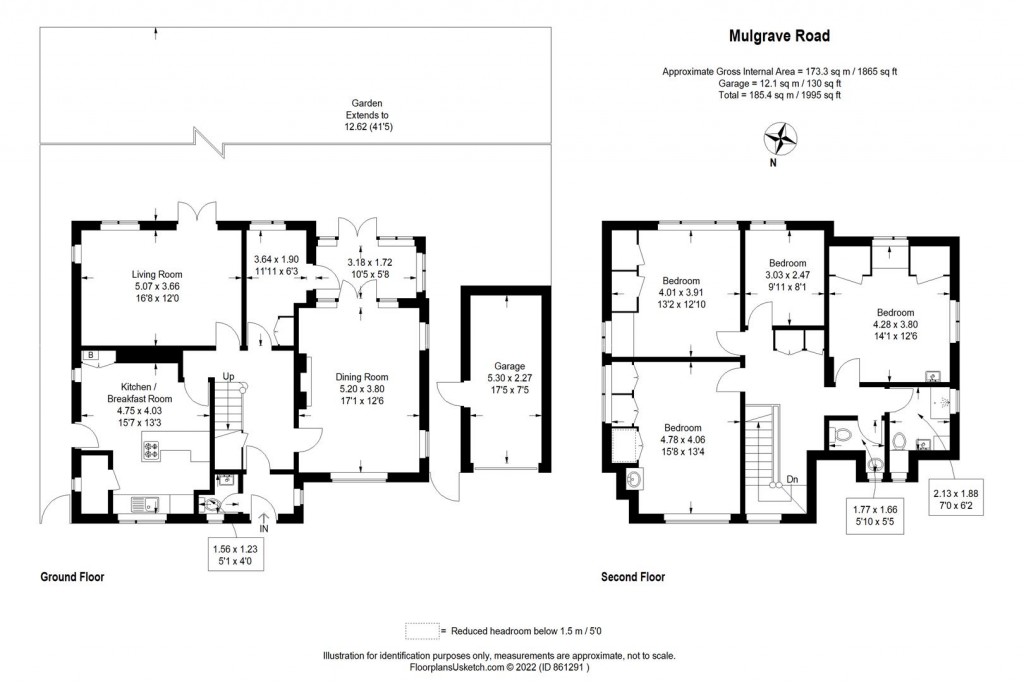 Floorplans For Mulgrave Road, Sutton