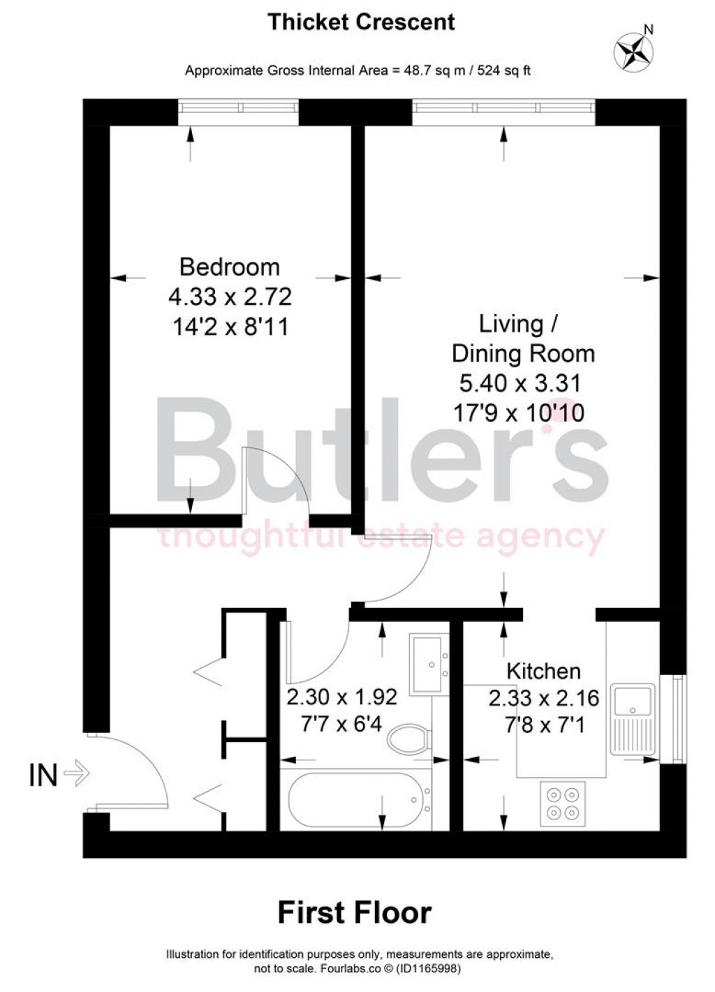 Floorplans For Thicket Crescent, Sutton