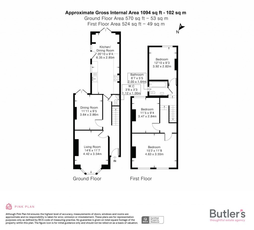 Floorplans For Manor Lane, Sutton