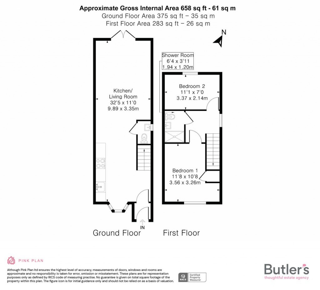 Floorplans For Buckhurst Avenue, Carshalton