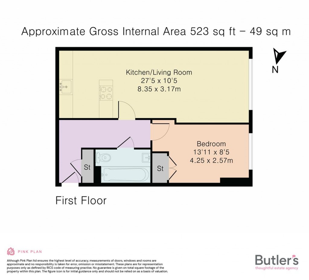 Floorplans For Throwley Way, Sutton