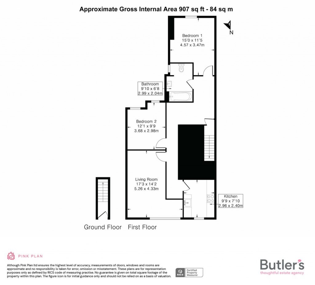 Floorplans For London Road, Cheam, Sutton