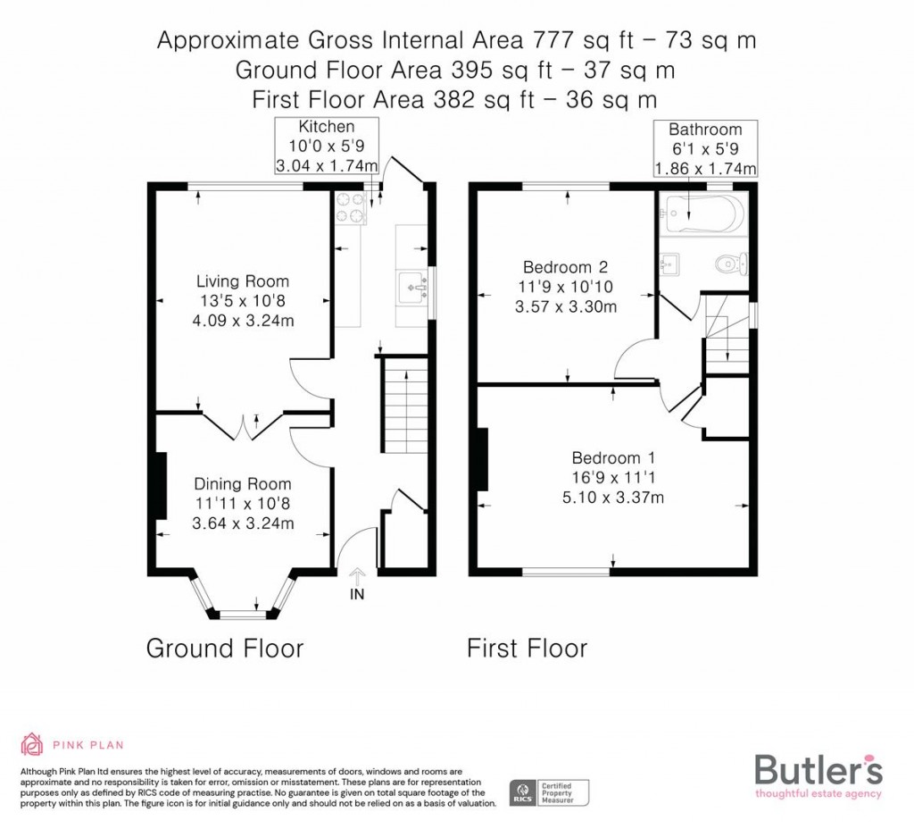 Floorplans For Green Wrythe Lane, Carshalton