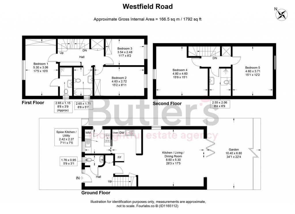 Floorplans For Westfield Place, Cheam, Sutton